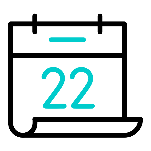 Calendar animated icon Calendar animated icon